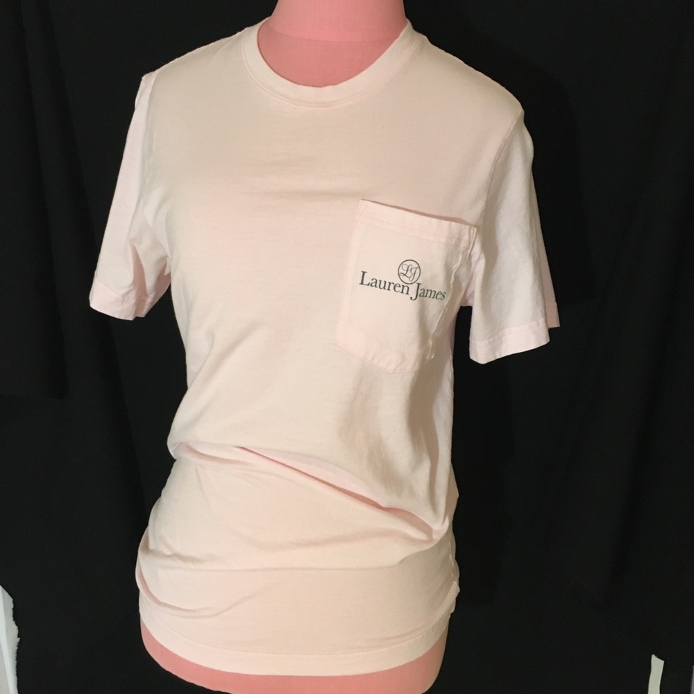 Lauren James pink T-shirt